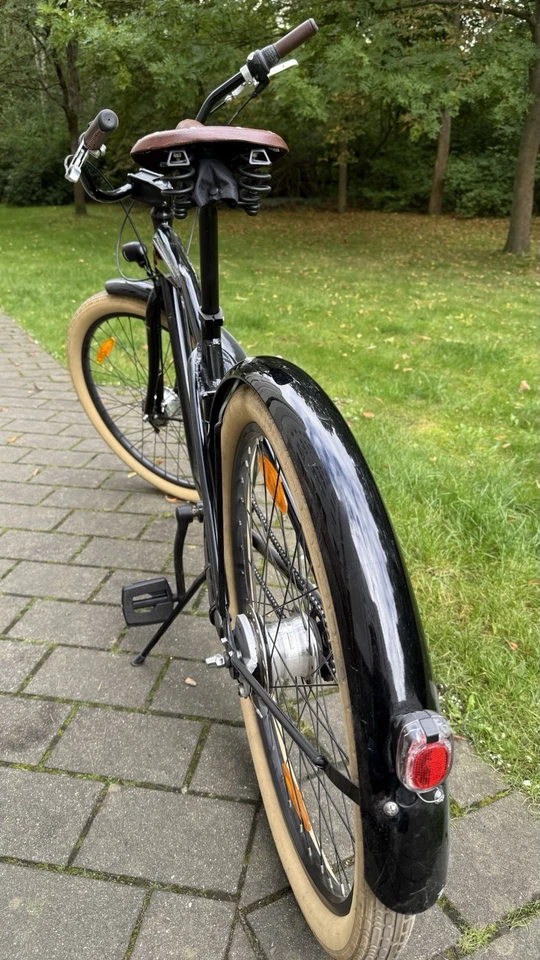 Fahrrad Beach Cruiser Hawk Classic Vintage, Bremsen, Licht, Schaltung unsichtbar - Bild 4 von 4