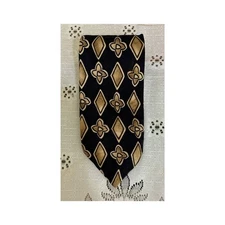 Cellini Linea Uomo 100% Silk Neck Tie Made in USA