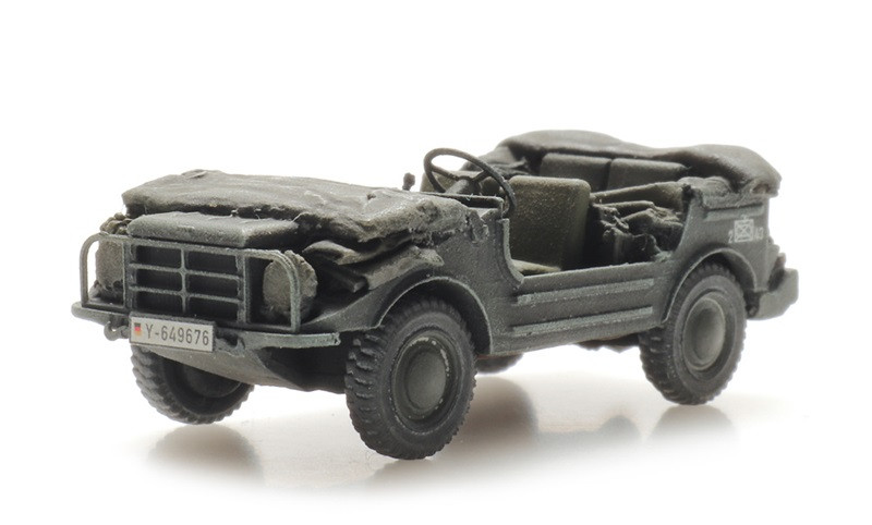 Artitec 6870445 - 1/87 / H0 Bundeswehr DKW Munga F91/4 Combat Ready - New