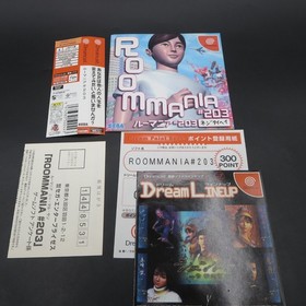 RoomMania 203 Dreamcast with Spine Card and Manual Japanese Version NTSC-J