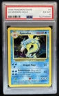1999 Pokemon Unlimited Gyarados Rare Holo #6/102 PSA 6