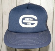 General Tire Mesh Trucker Hat Snapback Vintage