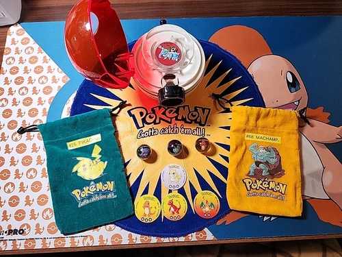 Toybiz 2000 Vintage Pokemon Marble Shooter And Accessories | Blastoise