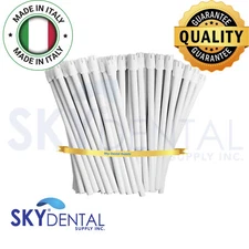 up to 4500 Dental Saliva Ejectors Suction Ejector White white tips Made in Italy