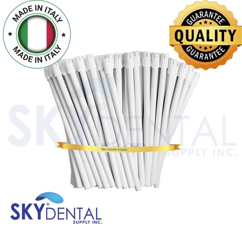 Dental Saliva Ejectors Suction Ejector White white tips Made in Italy