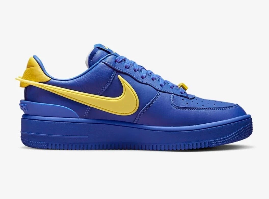 Nike Air Force 1 Low Black Vivid Blue for Sale | Authenticity