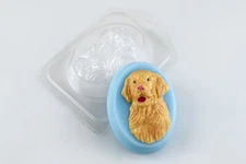 GOLDEN RETRIEVER MOLD, Soap Mold, Dog Chocolate Mold, Pet Theme Fondant Mold