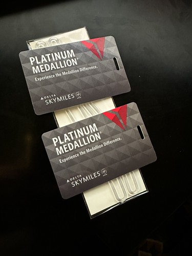 Delta Platinum Medallion Bag Tags Brand New EBay