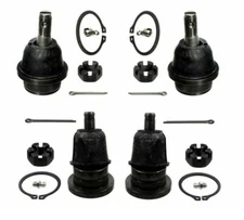 MOOG Front Upper & Lower Suspension Ball Joints Kit for Toyota Tacoma Set of 2