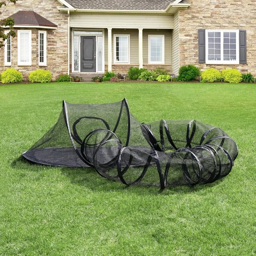 Versatile Outdoor Cat Tent with 21.5" Zipper Door - Ideal for Cats & Small Pets - Bild 10 von 11