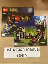 New Lego Instruction Manual ONLY Monster Fighters Crazy Scientist & Monster 9466