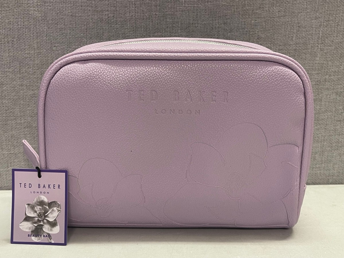 Ted Baker Make Up Vanity Wash Lilac Makeup Bag