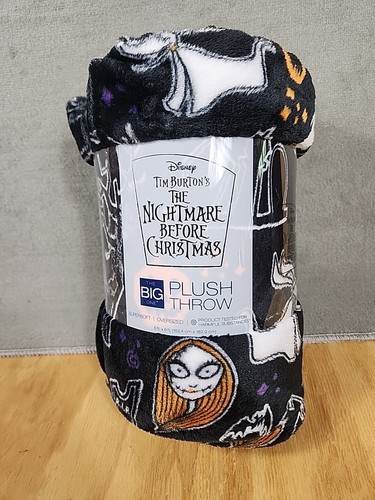 The Big One The Nightmare Before Christmas Übergröße Plüsch Überwurf 5 x 6 Halloween