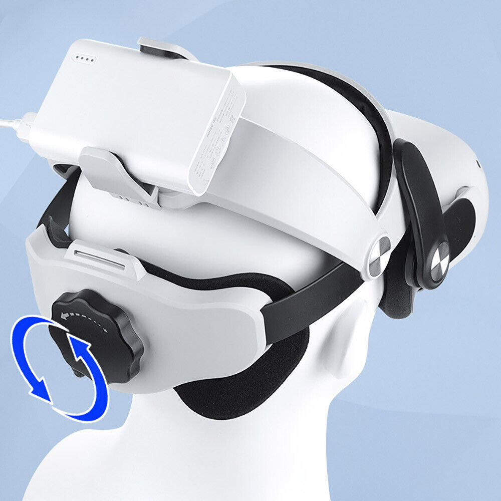 For Mate Oculus Quest VR Elite Head Strap Power Bank Mount Battery Holder  Base
