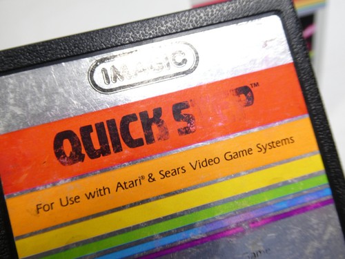 Quick Step ( Atari 2600, 1983) with manual Tested & working - Picture 3 of 11