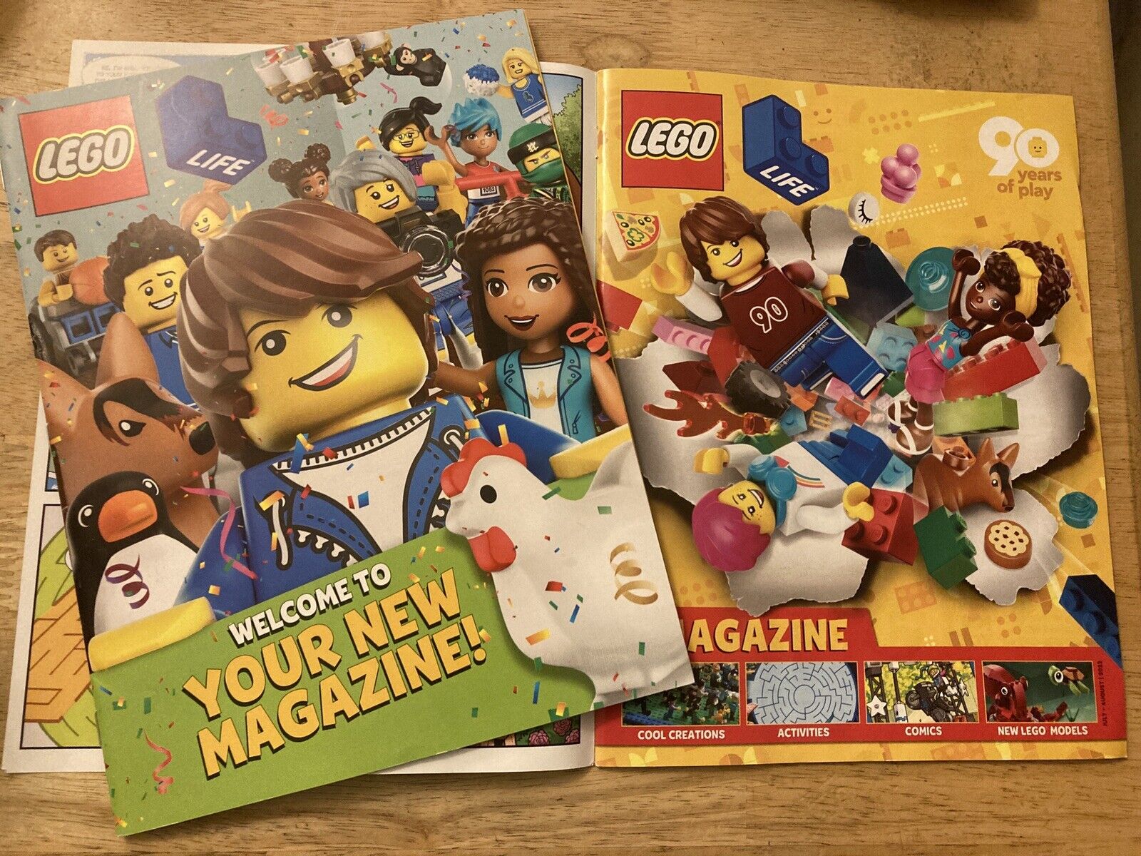 LEGO Life Magazine: Issue 3 (July/August 2022) with the Newbie cover