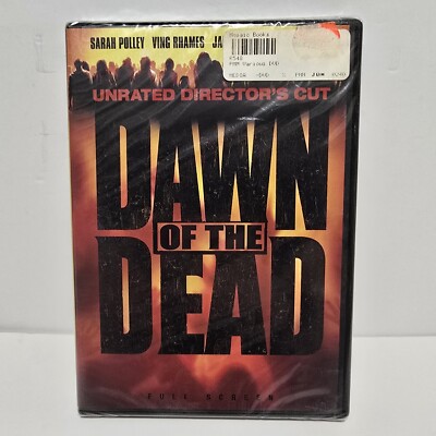 Dawn of the Dead - Unrated Director's Cut (DVD, 2004,  Full Screen) NEW