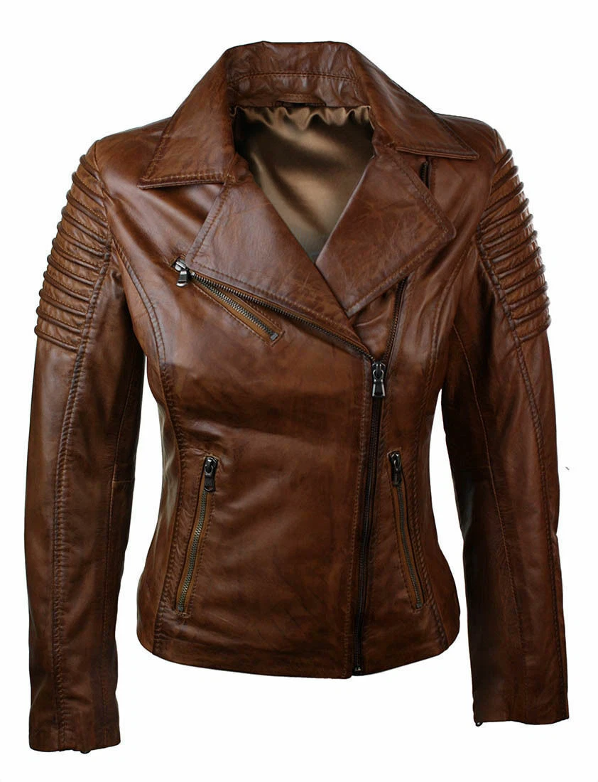 Veste Droite Veste Kaki Femme Courte Veste Biker Kaki Pour Femme En Suédine Daim