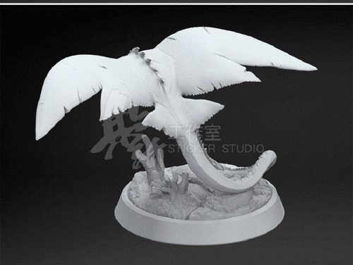 Modellino Alien Bat Manta 3D non dipinto GK kit vuoto nuovo hot toy in magazzino - Foto 2 di 12