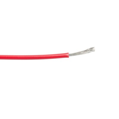 250' M16878/4-BKE-2 14 AWG 19 Strand Type E PTFE Lead Wire 200°C Red 600V