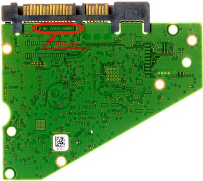 ST5000DM003 100815597 Circuit Board + FW  for HDD data recovery