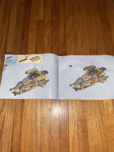 LEGO INSTRUCTION MANUALS *ONLY* Star Wars 75084 Wookiee Gunship 1 & 2 A - Picture 4 of 6