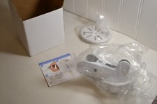 Gooseneck Mount for for Baby Monitor Camera White