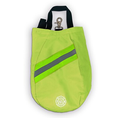 SCBA Mask Bag, Deluxe Version, Yellow, Firefighter, ISI, EMT, Fire, Respirator