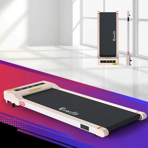 Everfit Treadmill Electric Walking Pad Under Desk Home Gym Fitness 360mm Pink - Picture 8 of 8