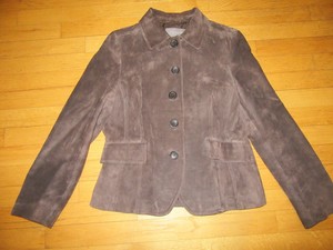 ann taylor suede jacket