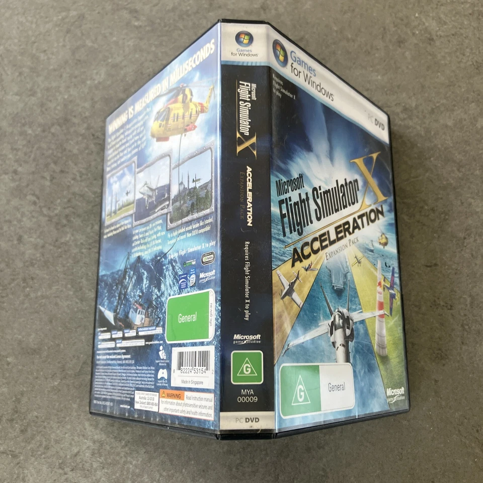 Microsoft Flight Simulator X: Acceleration Expansion Pack - PC CD-ROM [PAL] - Image 2 of 4