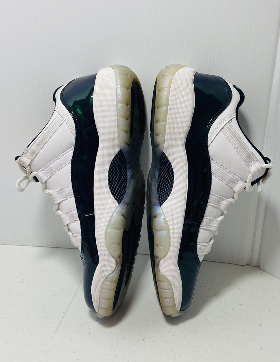 Nike Air Jordan 11 Retro Low Emerald 528896-145 Size 5Y | eBay display picture 3
