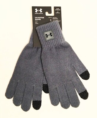 Under Armour Men's Halftime Gloves Color: Gray Size: LG XL