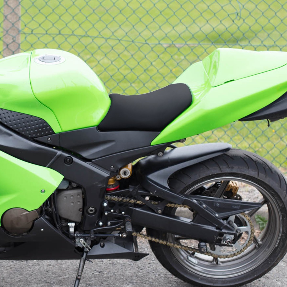 Front Driver Seat Fit For Kawasaki Ninja ZX6R ZX600 ZX636