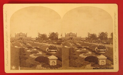 1876 CENTENNIAL STEREOVIEW PHOTO INTERNATIONAL EXHIBITION WORLD FAIR EXPOSITION