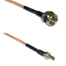 RG316 F MALE to CRC9 Male RF Cable Rapid-SHIP LOT