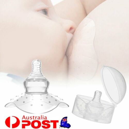 Nipple Shield Maternity Silicone Protector Breastfeeding Nipple Protect Cover - Picture 1 of 12