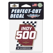 2020 Indianapolis 500 104TH Running Event Collector Perfect Cut Decal