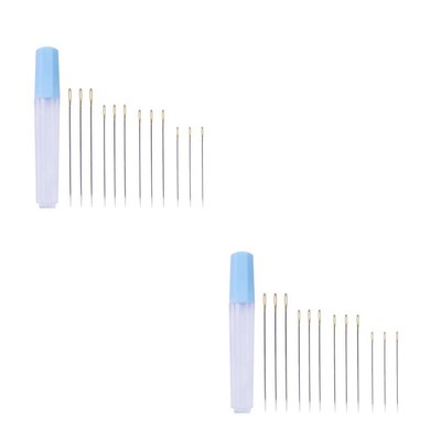 24 Pcs Große Loch Nähte Für Stricken Threading Big Eye Hand