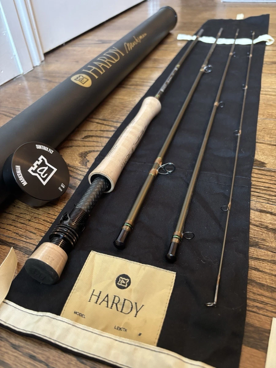 Canna à Mouche Hardy Jet 9' #5 - Fibre De Carbone - Verte - Occasion