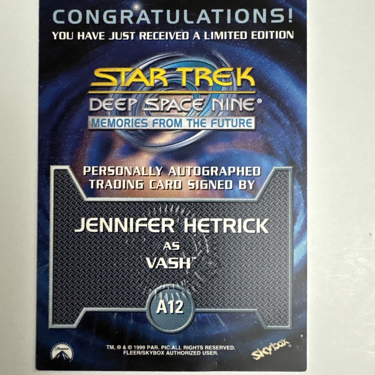 Star Trek Deep Space Nine Memories from the Future Jennifer