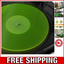 Turntable Mat Record Platter Slipmat: Greenlit Acrylic Record Player Platter ...