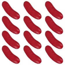 12Pcs Artificial Hot Dog Model Realistic Sausage Prop Fast Food Display Ornament