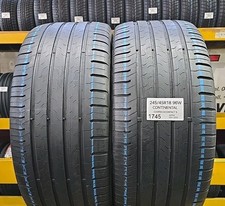 USATO: 2 GOMME ESTIVE CONTINENTAL 245/45 R18 96W CONTIECOCONTACT 5 2454518