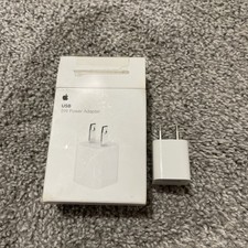 Original Apple 5W USB Power Adapter Wall fast Charger for iPhone Genuine