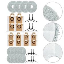 Essential Replacement Accessories for JONR For P20 PRO Mop Cloths and Dust Bags