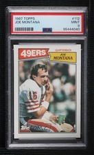 1987 Topps Joe Montana #112 PSA 9 MINT HOF 0sf1