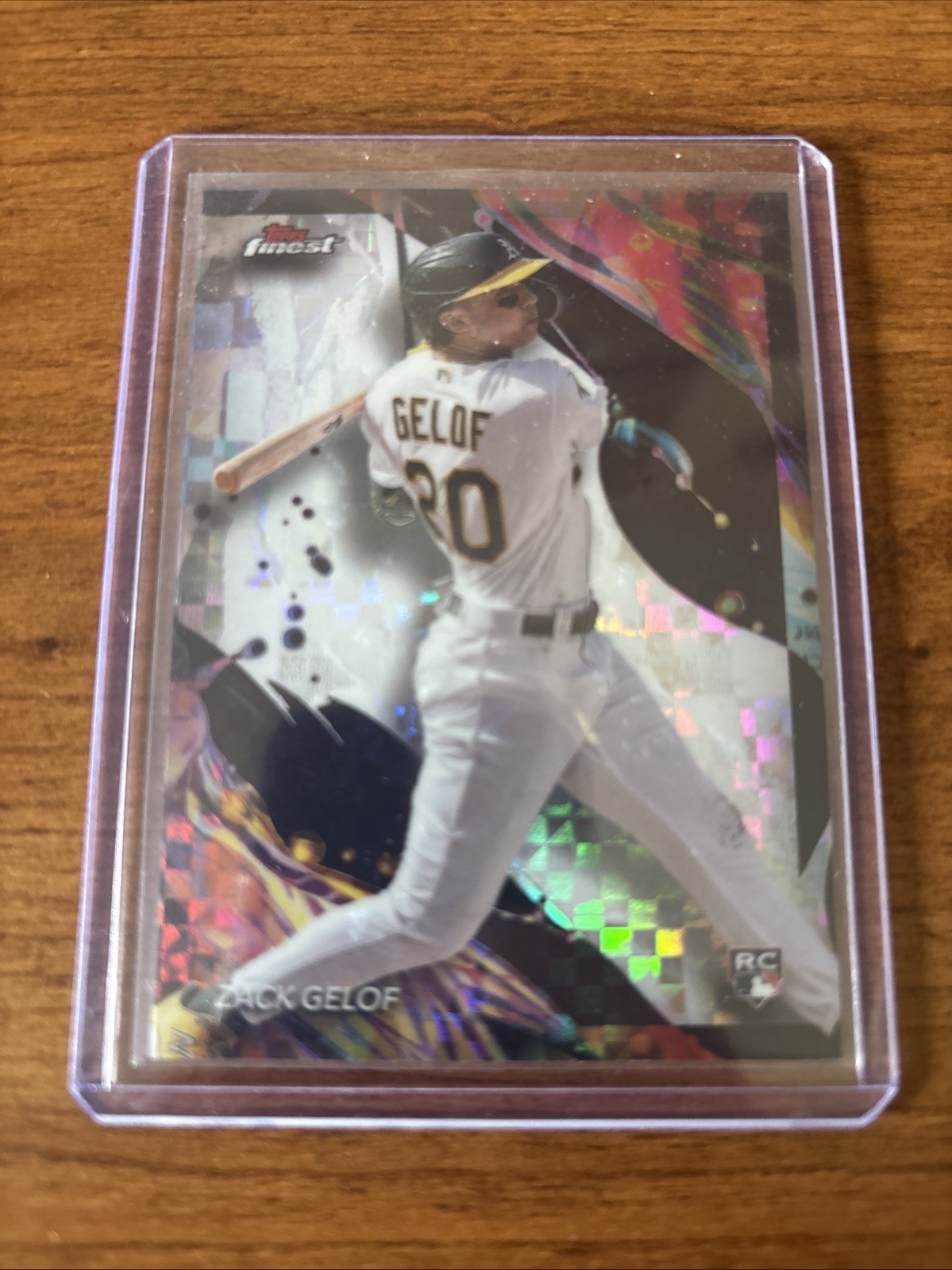 2024 Finest Zack Gelof Rc Checkerboard Uncommon #199