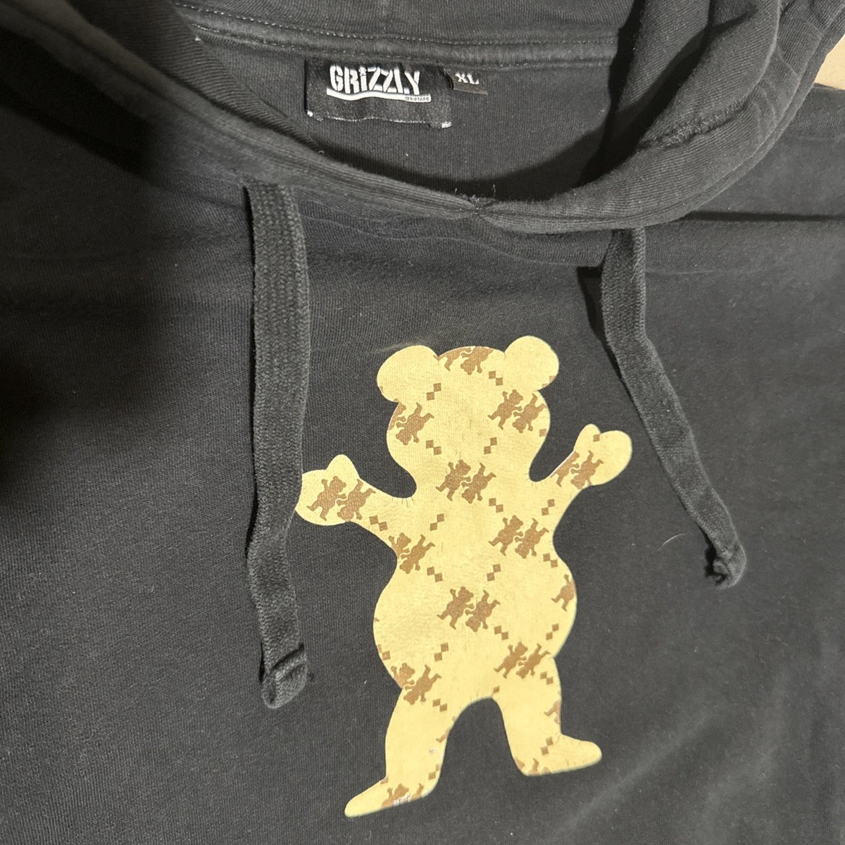 Grizzly Grip tape Hoodie Sweatshirt XL View 2
