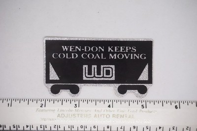 Wen-Don Decal Sticker Cold Coal Mining Equipment Glitter